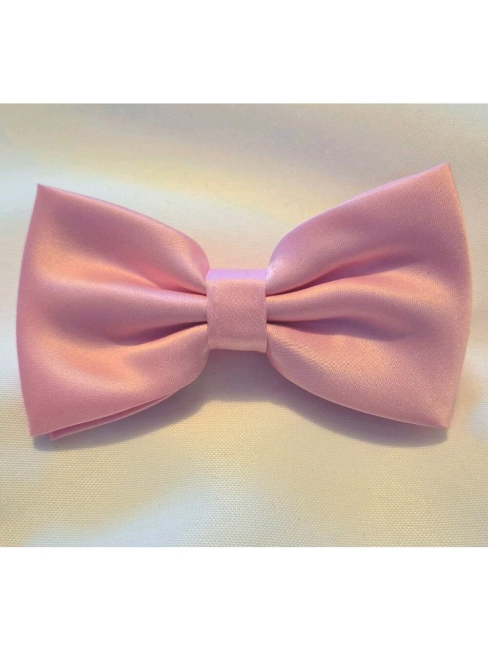 Men's Bow Tie Pink Pre-Tied Tie Satin Formal Tuxedo Bowtie Party Prom Wedding